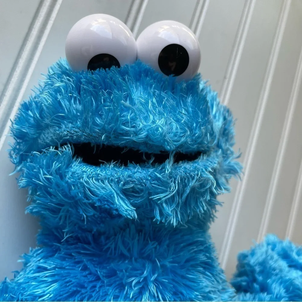 Gund Cookie Monster 2013 Plush Sesame Street 12” Blue #075252 Plush stuffed  Toy